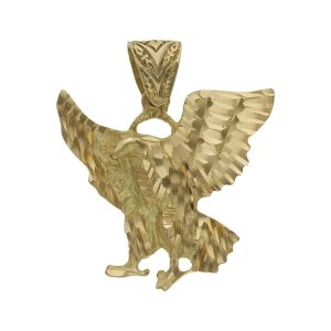 Cabeza oro 18kl aguila – 27x26mm
