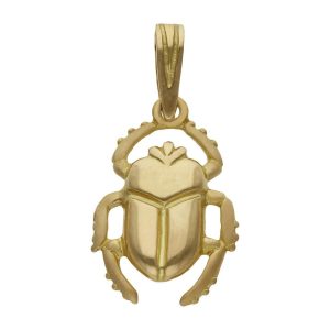 Colgante oro 18kl escarabajo – 13x19mm