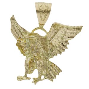 Cabeza oro 18kl aguila grande – 59x53mm