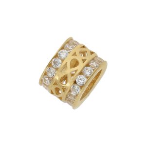 Charms oro 18kl infinito circonitas