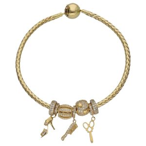 Pulsera oro 18kl flexible – fashion