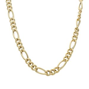 Collar oro 18kl 3×1 hueco – 7mm