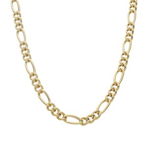Collar oro 18kl hueco 3×1 – 6mm