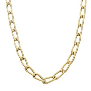 Collar oro 18kl figaro – 7mm