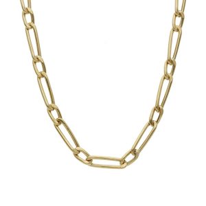 Collar oro 18kl 1×1 – 3mm