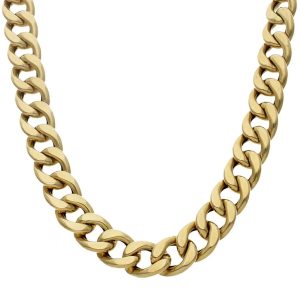 Collar oro 18kl hueco barbado – 13mm