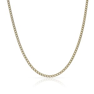 Cadena oro 18kl hueca barbada – 1.50mm