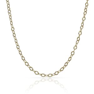 Cadena oro 18kl forzada hueca – 2.5mm