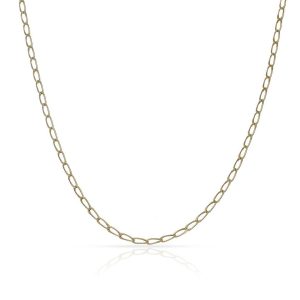 Cadena oro 18kl hueca bilbao – 1mm