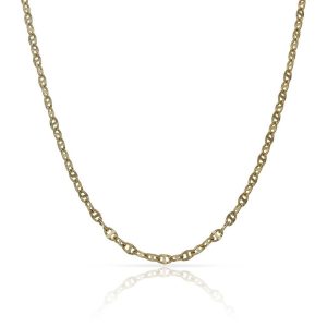 Cadena oro 18kl calabrote hueca – 2mm