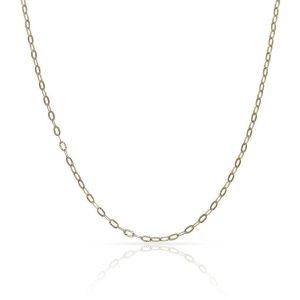 Cadena oro 18kl hueca – 1.50mm
