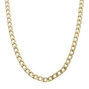 Collar oro 18kl hueco barbado – 6mm