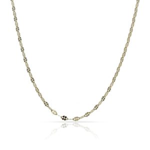 Cadena oro 18kl hueca – 2mm