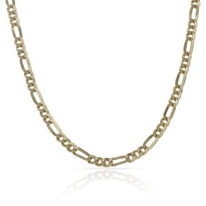 Cadena oro 18kl 3×1 hueco 3mm
