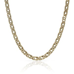 Cadena oro 18kl hueca doble eslabon – 3.50mm