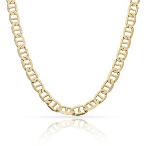 Collar ancla 5mm oro 18kl