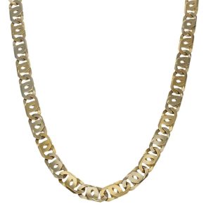 Collar oro 18kl fundido – 8mm