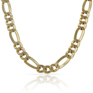 Collar oro 18kl 3×1 hueco – 7mm