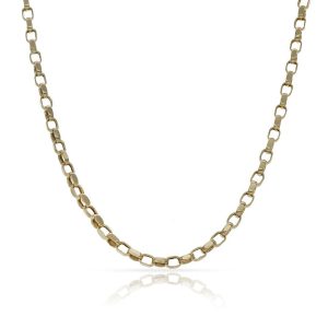 Collar oro 18kl rolot hueco – 2.50mm