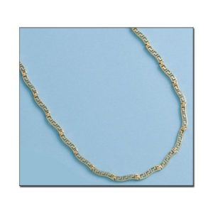 Collar oro 18kl con greca
