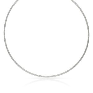 Collar oro blanco 18kl – 2.50mm