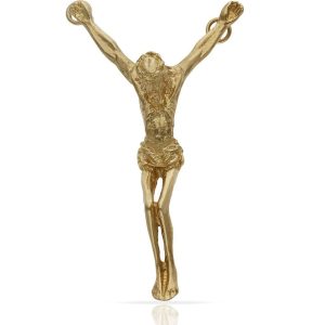 Cristo dali oro 18kl – 26x47mm