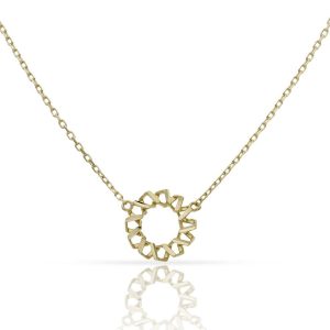 Gargantilla oro 18kl circulo – 9mm