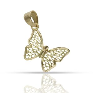 Colgante oro 18kl mariposa – 14x9mm – agotado temporalmente