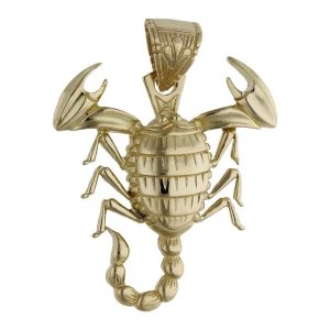 Colgante oro 18kl escorpion – 47x52mm
