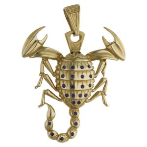 Colgante oro 18kl escorpion – 47x52mm