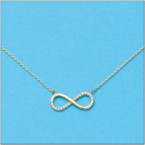 Gargantilla oro 18kl infinito circonitas – agotado temporalmente