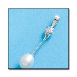 Colgante oro blanco 18kl