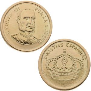 Arras oro 18kl alfonsinas 20mm