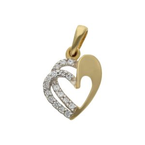 Colgante oro 18kl corazon