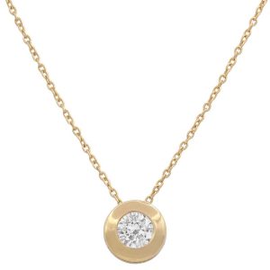 Gargantilla oro 18kl chaton – 9mm