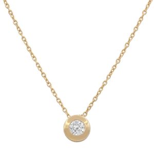 Gargantilla oro 18kl chaton – 7mm