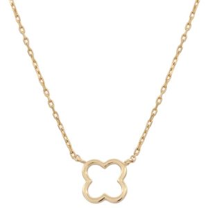 Gargantilla oro 18kl trebol
