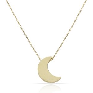Gargantilla oro 18kl luna
