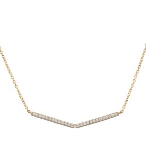 Gargantilla oro 18kl circonitas