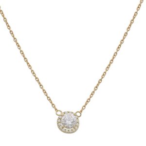 Gargantilla oro 18kl circonitas – 7mm
