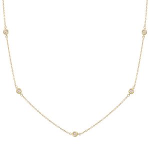 Gargantilla oro 18kl chatones – 3.50mm – agotado temporalmente