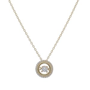 Gargantilla oro 18kl circonitas – 10mm
