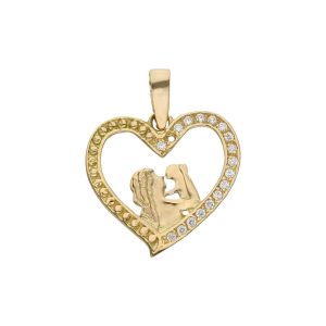 Colgante oro 18kl de la madre – 15x15mm
