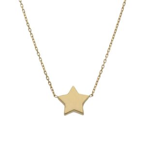 Gargantilla oro 18kl estrella
