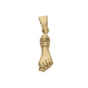 Colgante oro 18kl higa pequeña