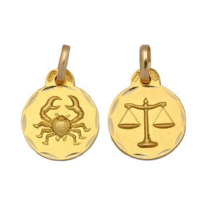 Horoscopo oro 18kl – 13mm