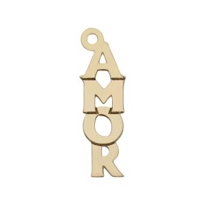 Mi historia – abalorio oro 18kl amor