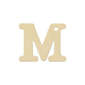 Mi historia – abalorio oro 18kl letra