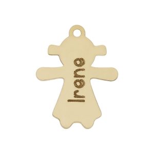 Mi historia – abalorio oro 18kl niña