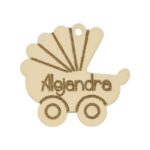 Mi historia – abalorio oro 18kl carrito